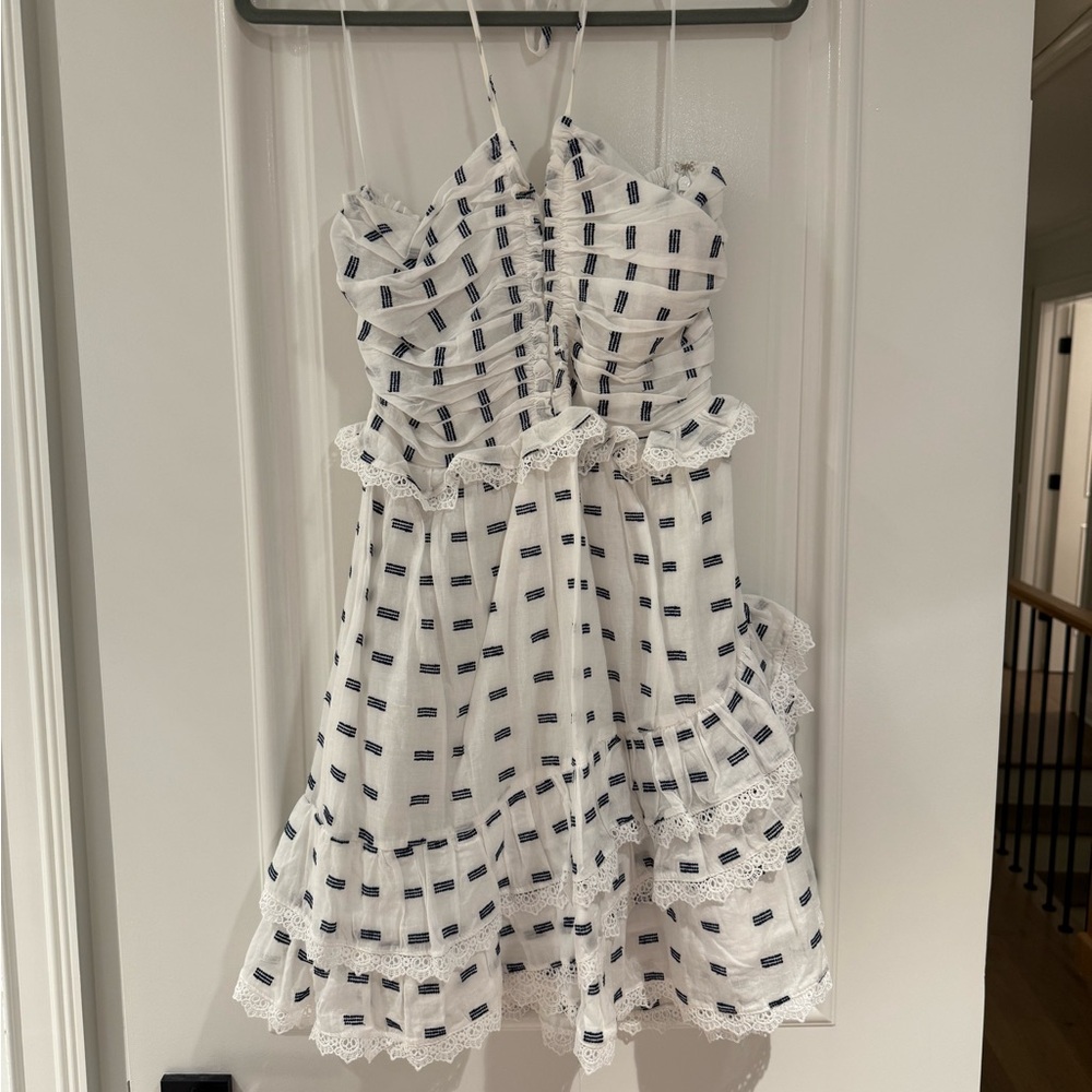 Aqua Blue Spaghetti Strap Sundress for Weddings